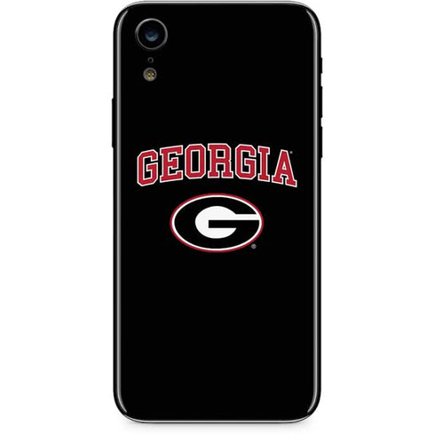 University of Georgia Collegiate Text iPhone XR Skin