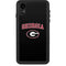University of Georgia Collegiate Text iPhone XR Waterproof Case