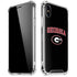 University of Georgia Collegiate Text iPhone XS Max Clear Case