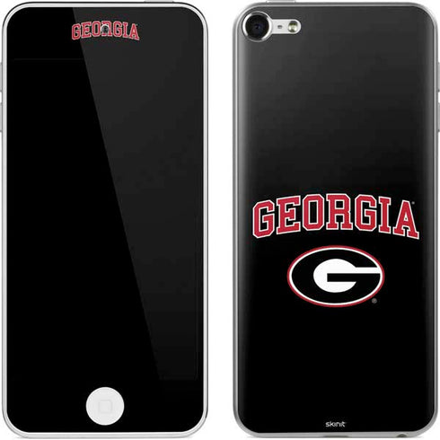 University of Georgia Collegiate Text Apple iPod Skin