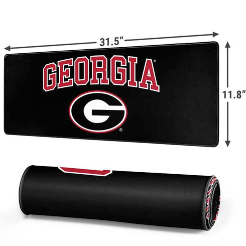 University of Georgia Collegiate Text Gaming Mouse Pad