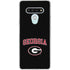 University of Georgia Collegiate Text LG Stylo 6 Clear Case
