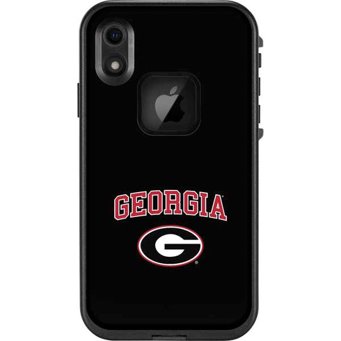 University of Georgia Collegiate Text LifeProof Fre iPhone Skin