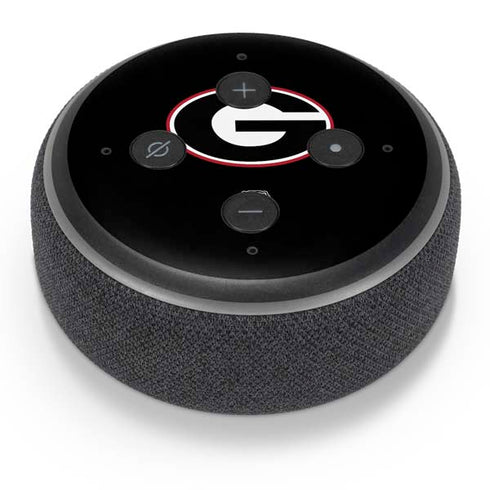 University of Georgia Logo Amazon Echo Dot Skin