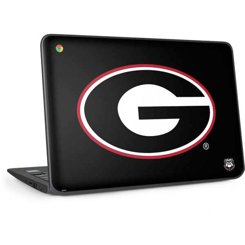 University of Georgia Logo HP Chromebook Skin