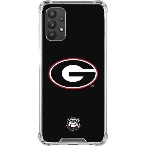University of Georgia Logo Galaxy A32 5G Clear Case