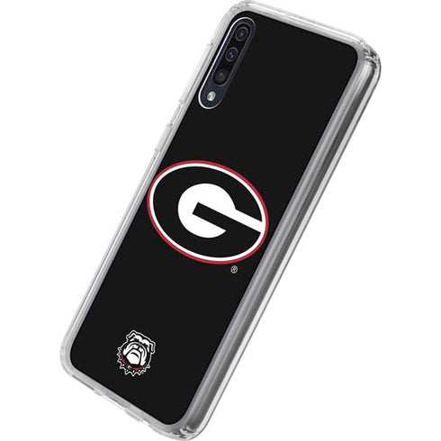 University of Georgia Logo Galaxy A50 Clear Case