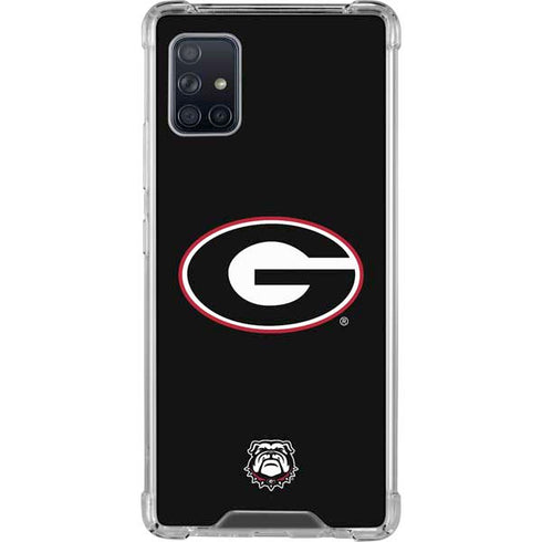 University of Georgia Logo Galaxy A51 5G Clear Case