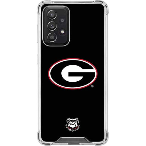University of Georgia Logo Galaxy A52 5G Clear Case