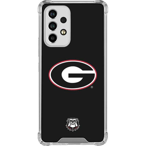 University of Georgia Logo Galaxy A53 5G Clear Case