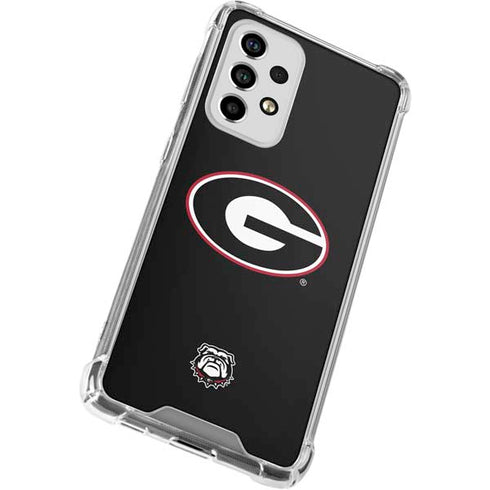 University of Georgia Logo Galaxy A53 5G Clear Case