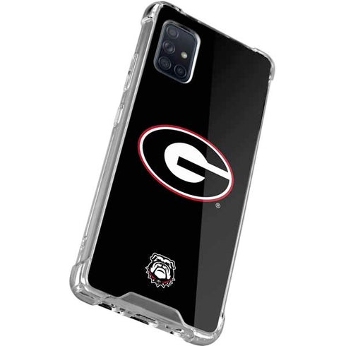 University of Georgia Logo Galaxy A71 5G Clear Case