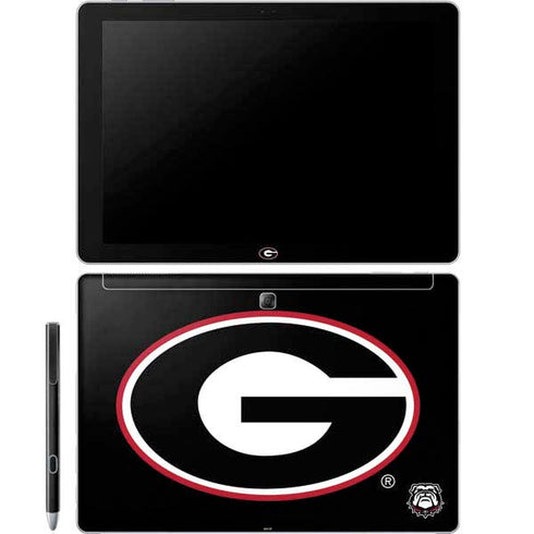 University of Georgia Logo Galaxy Book 12in Skin