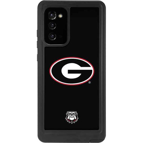 University of Georgia Logo Galaxy Note20 5G Waterproof Case
