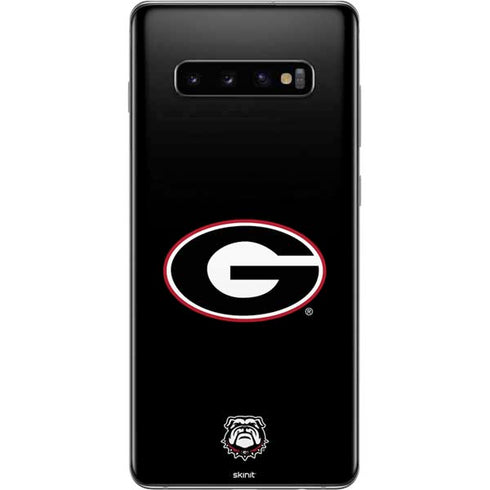 University of Georgia Logo Galaxy S10 Plus Skin