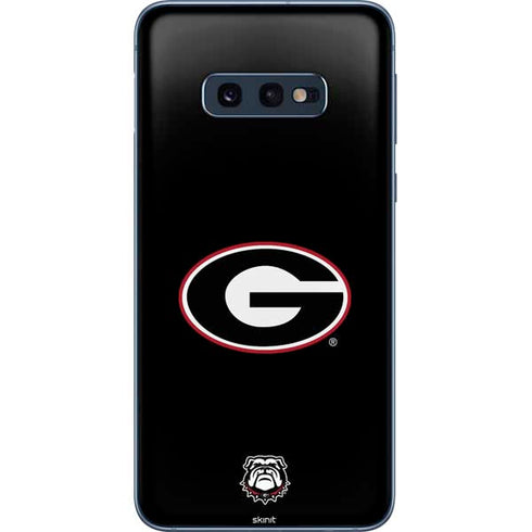 University of Georgia Logo Galaxy S10e Skin