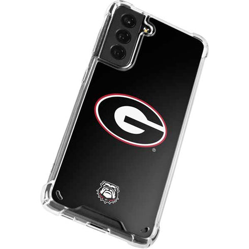 University of Georgia Logo Galaxy S21 Plus 5G Clear Case