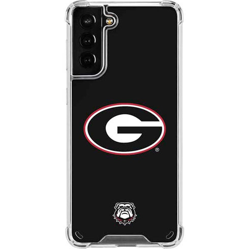 University of Georgia Logo Galaxy S21 Plus 5G Clear Case