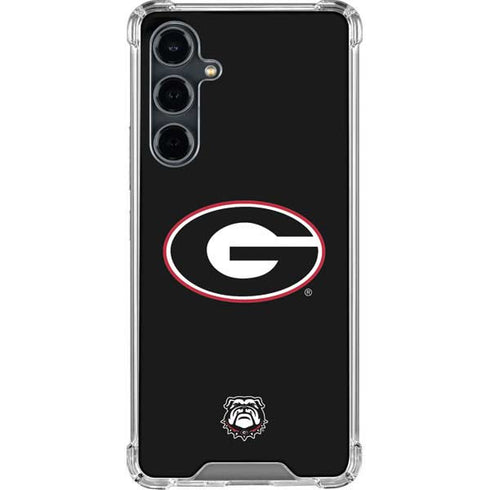 University of Georgia Logo Galaxy S23 FE Clear Case