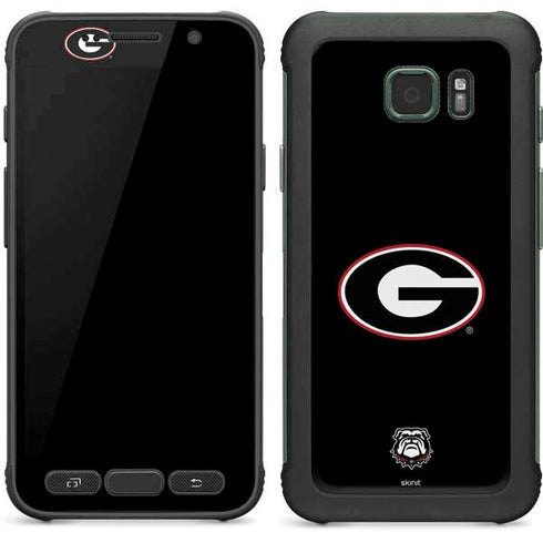 University of Georgia Logo Galaxy S7 Active Skin