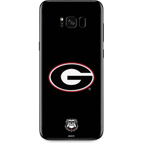 University of Georgia Logo Galaxy S8 Skin