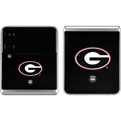 University of Georgia Logo Galaxy Z Flip4 5G Skin