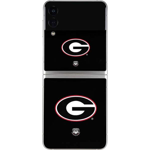 University of Georgia Logo Galaxy Z Flip4 5G Skin