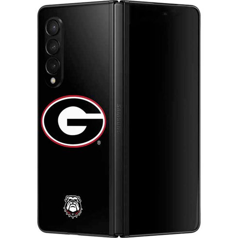 University of Georgia Logo Galaxy Z Fold3 5G Skin