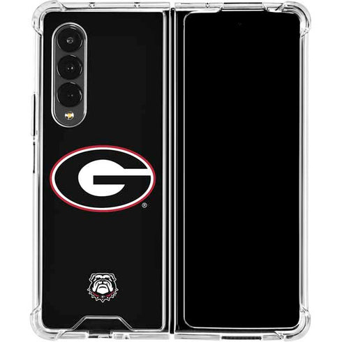 University of Georgia Logo Galaxy Z Fold4 5G Clear Case