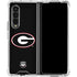 University of Georgia Logo Galaxy Z Fold4 5G Clear Case