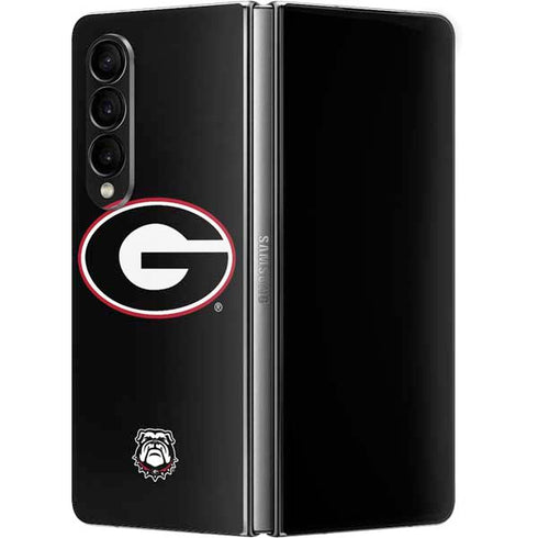 University of Georgia Logo Galaxy Z Fold4 5G Skin