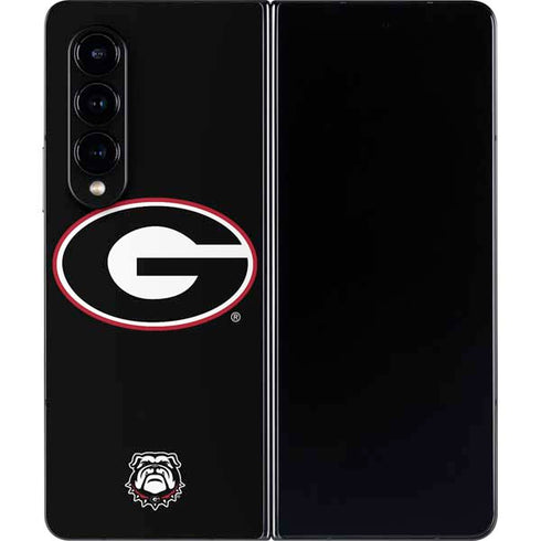 University of Georgia Logo Galaxy Z Fold4 5G Skin