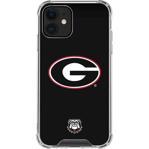 University of Georgia Logo iPhone 12 Clear Case