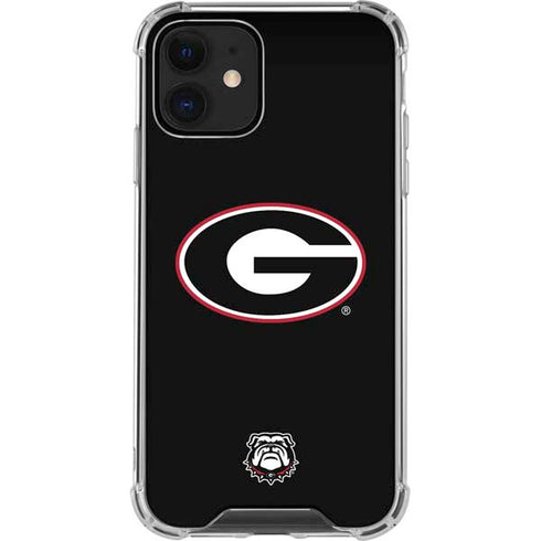 University of Georgia Logo iPhone 12 Mini Clear Case