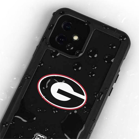 University of Georgia Logo iPhone 12 Mini Waterproof Case