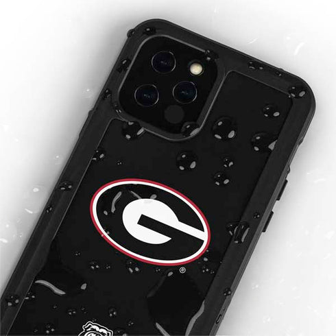 University of Georgia Logo iPhone 12 Pro Max Waterproof Case