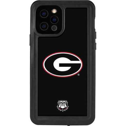 University of Georgia Logo iPhone 12 Pro Waterproof Case