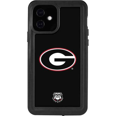 University of Georgia Logo iPhone 12 Waterproof Case