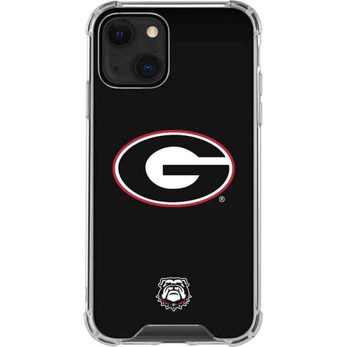 University of Georgia Logo iPhone 13 Mini Clear Case