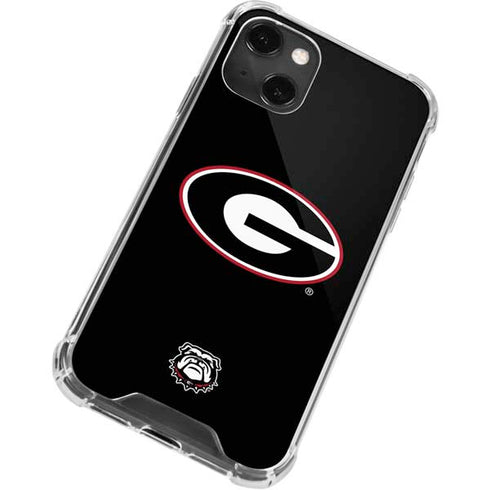 University of Georgia Logo iPhone 14 Plus Clear Case