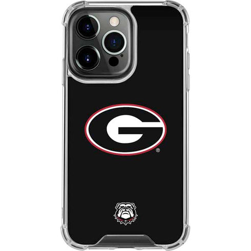 University of Georgia Logo iPhone 15 Pro Clear Case