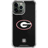 University of Georgia Logo iPhone 15 Pro Max Clear Case