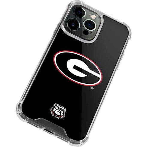 University of Georgia Logo iPhone 15 Pro Max Clear Case