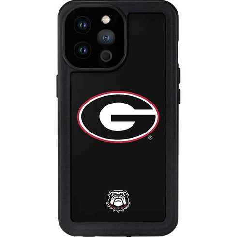 University of Georgia Logo iPhone 14 Pro Max Waterproof Case