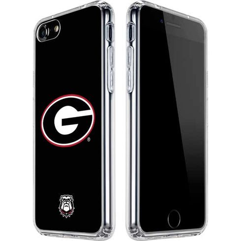 University of Georgia Logo iPhone SE (2nd & 3rd Gen) Clear Case