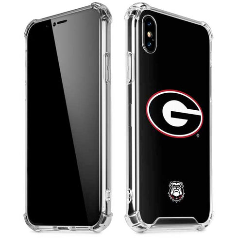 University of Georgia Logo iPhone XS Max Clear Case