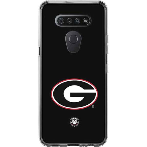 University of Georgia Logo LG K51/Q51 Clear Case