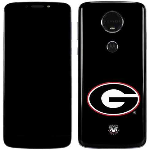 University of Georgia Logo Moto E5 Plus Skin