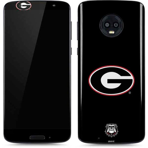 University of Georgia Logo Moto G6 Skin