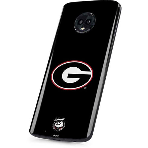 University of Georgia Logo Moto G6 Skin